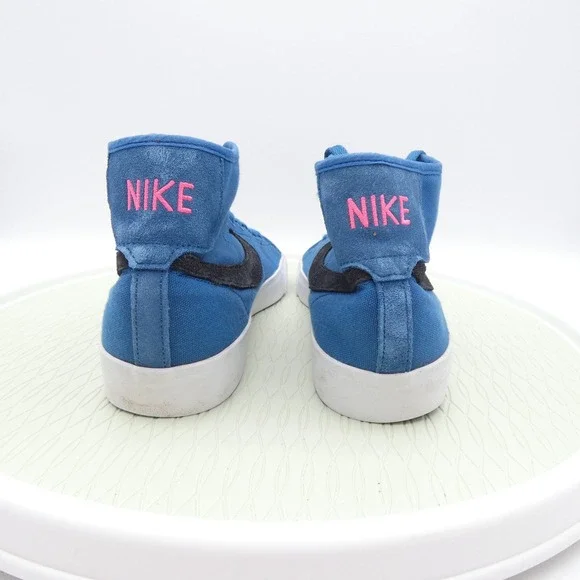 Nike SB Blazer Court Mid Premium Signal Blue Black FB1378-408 Mens 12 - Picture 4 of 10